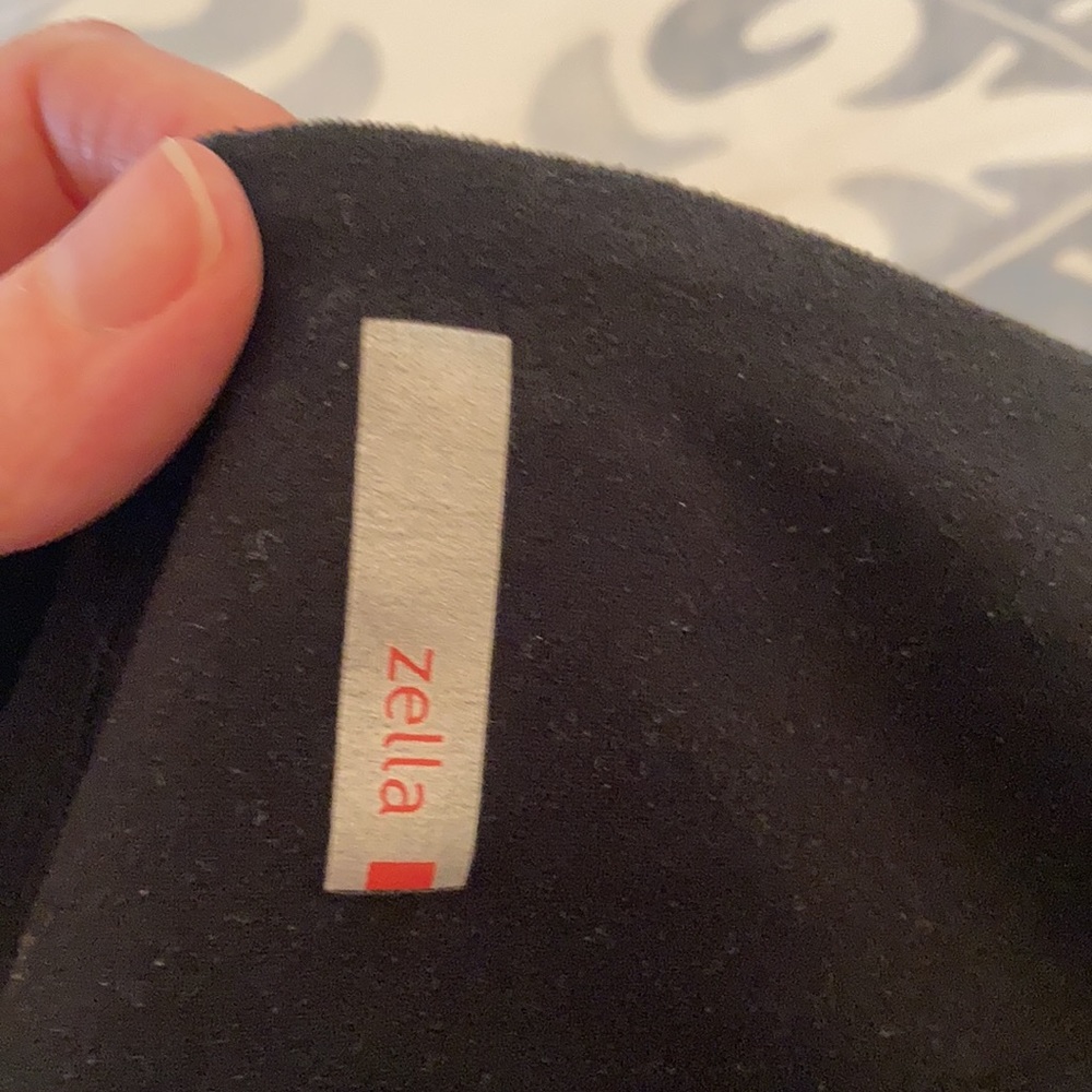 Zella cropped workout pants leggings black small